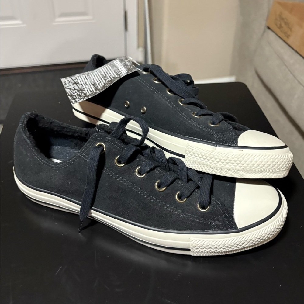 Women’s Converse All Star Black and White Sneakers